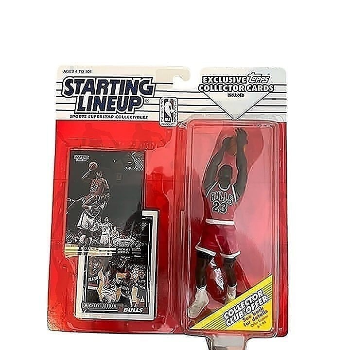 Starting Lineup Michael Jordan Sports Superstar Collectibles 1993 Topps