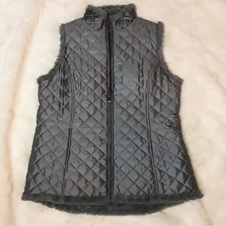 Denim Co. Reversible Vests Mercari