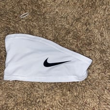 Jaren hall game worn headband and wristband