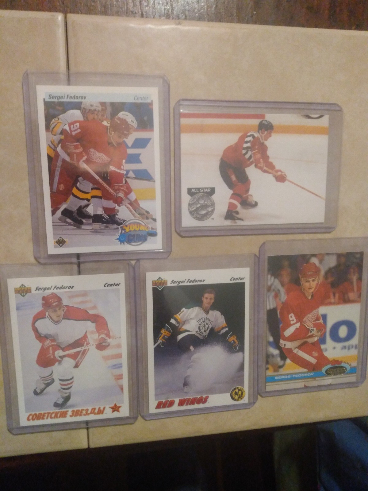 MINT!! Sergei Fedorov RC LOT