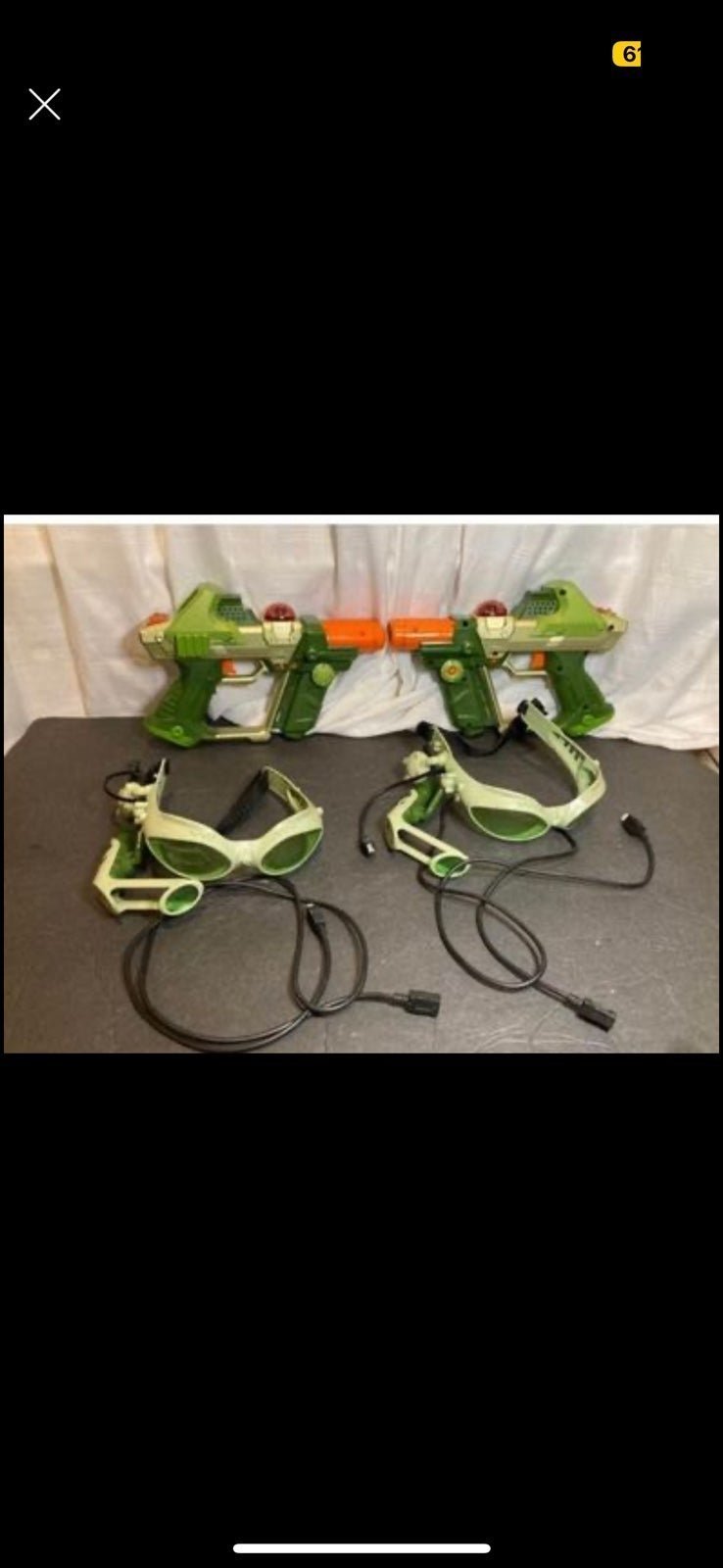 Tiger Laser TAG Team OPS BUNDLE Taggers VGC