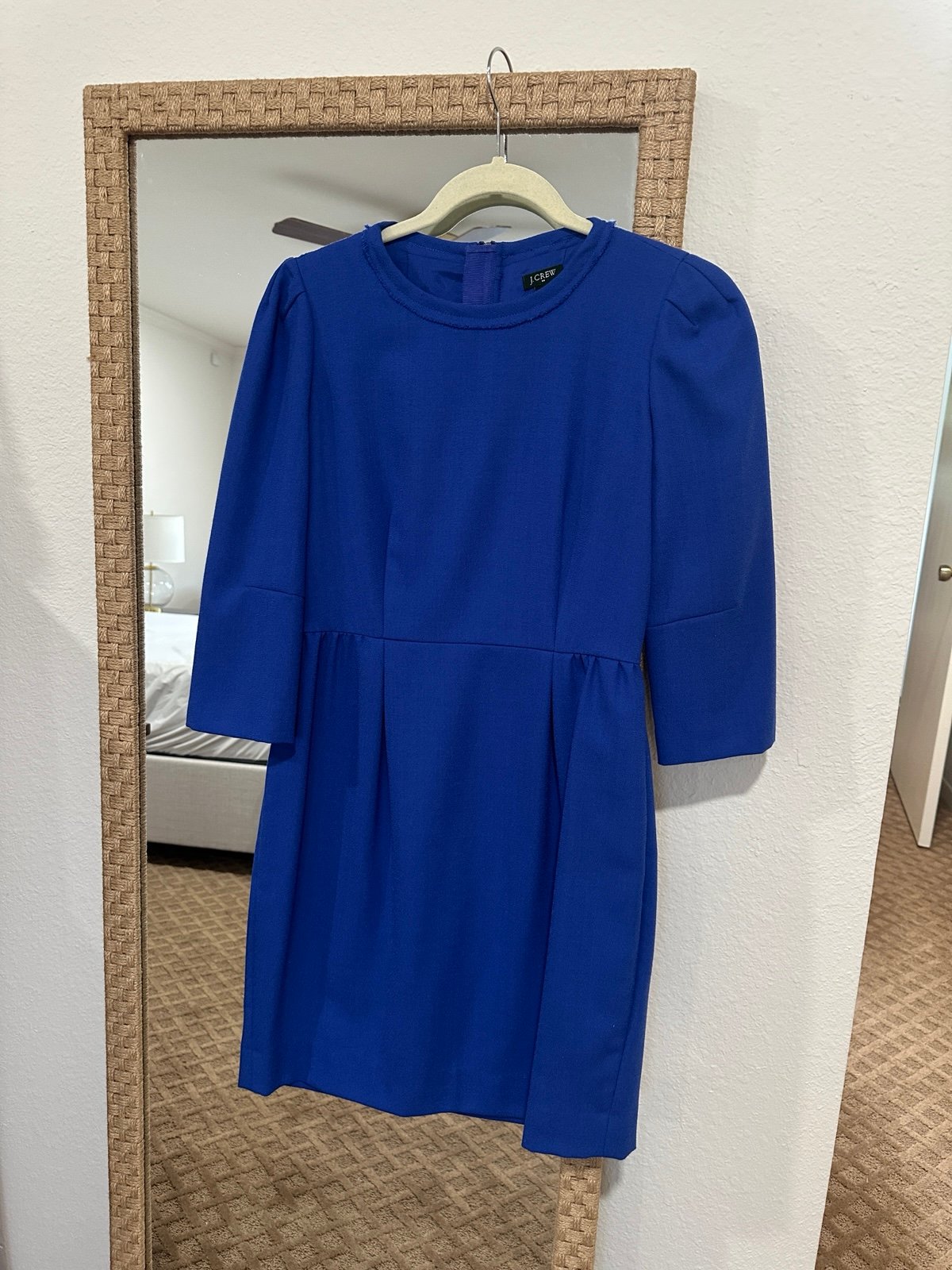 J.Crew Royal Blue Knee Length Dress - Size 2