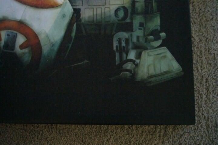LUCAS shops FILM ARTISSIMO CANVAS WRAPPED STAR WARS 'THE FORCE AWAKENS' - 36
