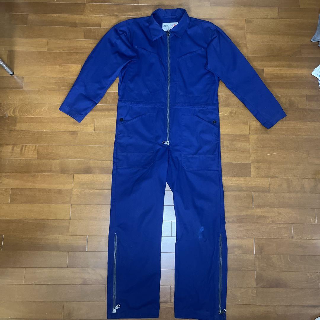 Swedish Army Surplus Work Coverall Navy Deadstock Size 176-75
