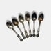 Set Of 6 Antique 1847 Rogers Bros. Silver Plate Spoons