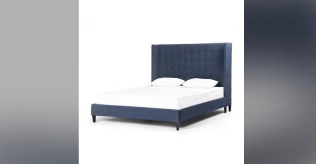Stunning King or Cali King bed with box spring built in