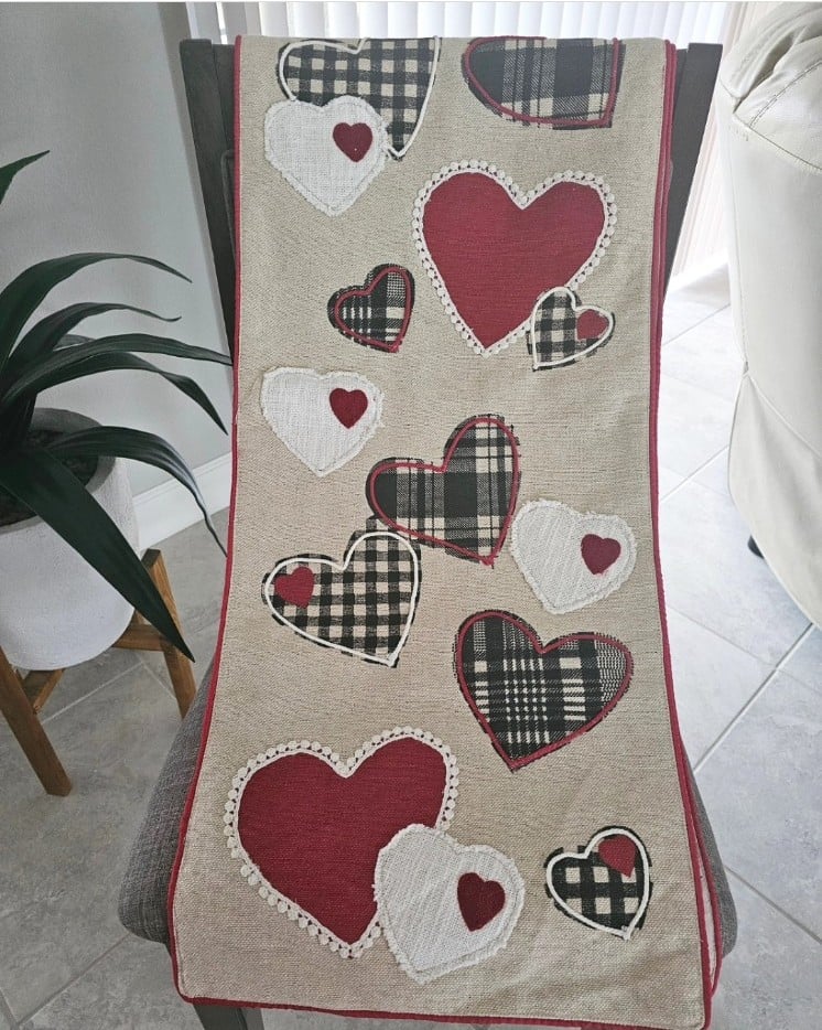 Valentine's Day Table Runner