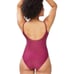 Andie The Santorini One Piece Swimsuit Plum Size Small NWT 112 MSRP