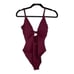 Andie The Santorini One Piece Swimsuit Plum Size Small NWT 112 MSRP