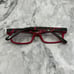 Ray-Ban RB1535 3573 Eyeglasses Rectangular Black Red Kids Frames 48-16-130
