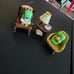 Miniature Frog Figurines Statue, for Desk and Bedroom
