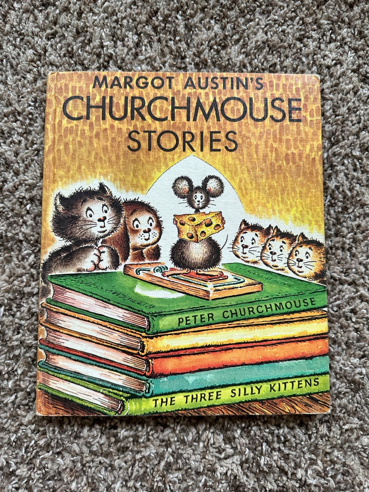 Vintage Book: Churchmouse Stories - 1956