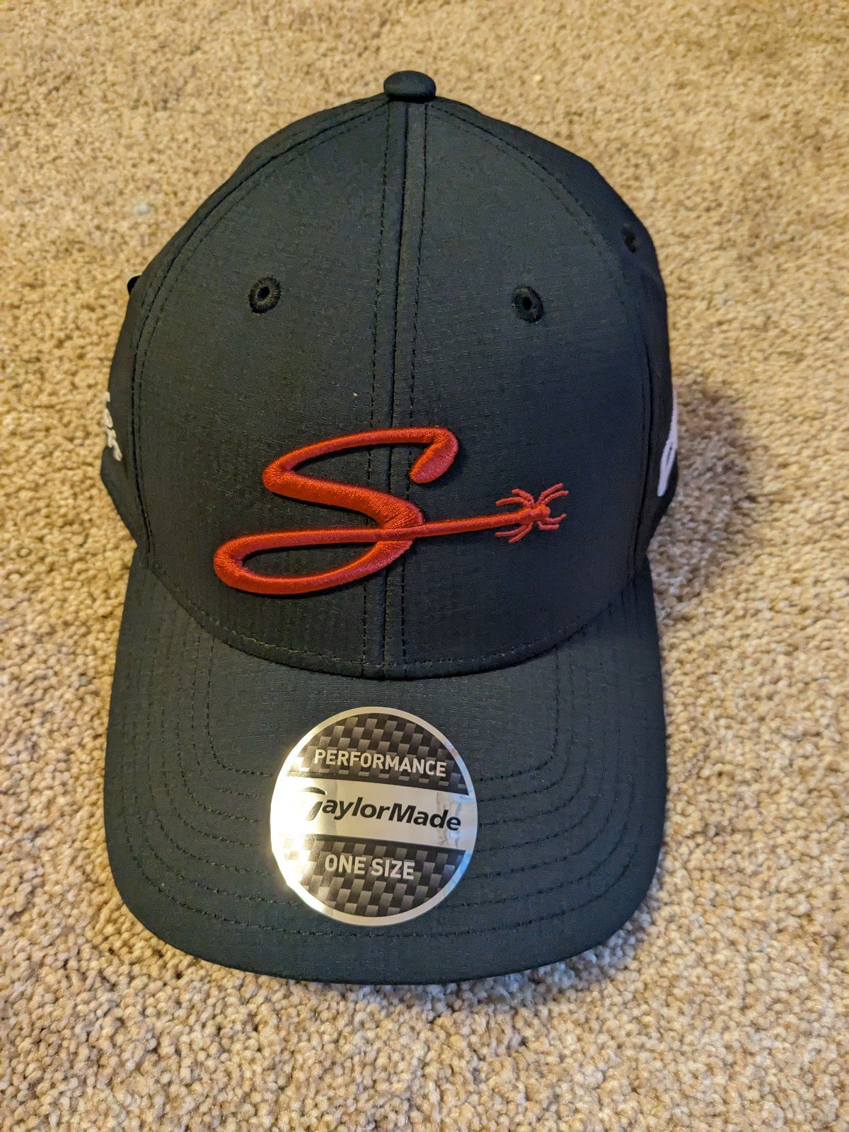 New TaylorMade Spider Hat Limited Edition Rare Black