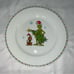 NEW ZRIKE DR SEUSS HOW THE GRINCH STOLE CHRISTMAS MAX WHITE DINNER PLATE 10.5”