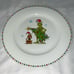 NEW ZRIKE DR SEUSS HOW THE GRINCH STOLE CHRISTMAS MAX WHITE DINNER PLATE 10.5”