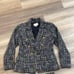 Charter Club | Elegant Tweed Blazer and Shorts Set with Gold Buttons- 6/8