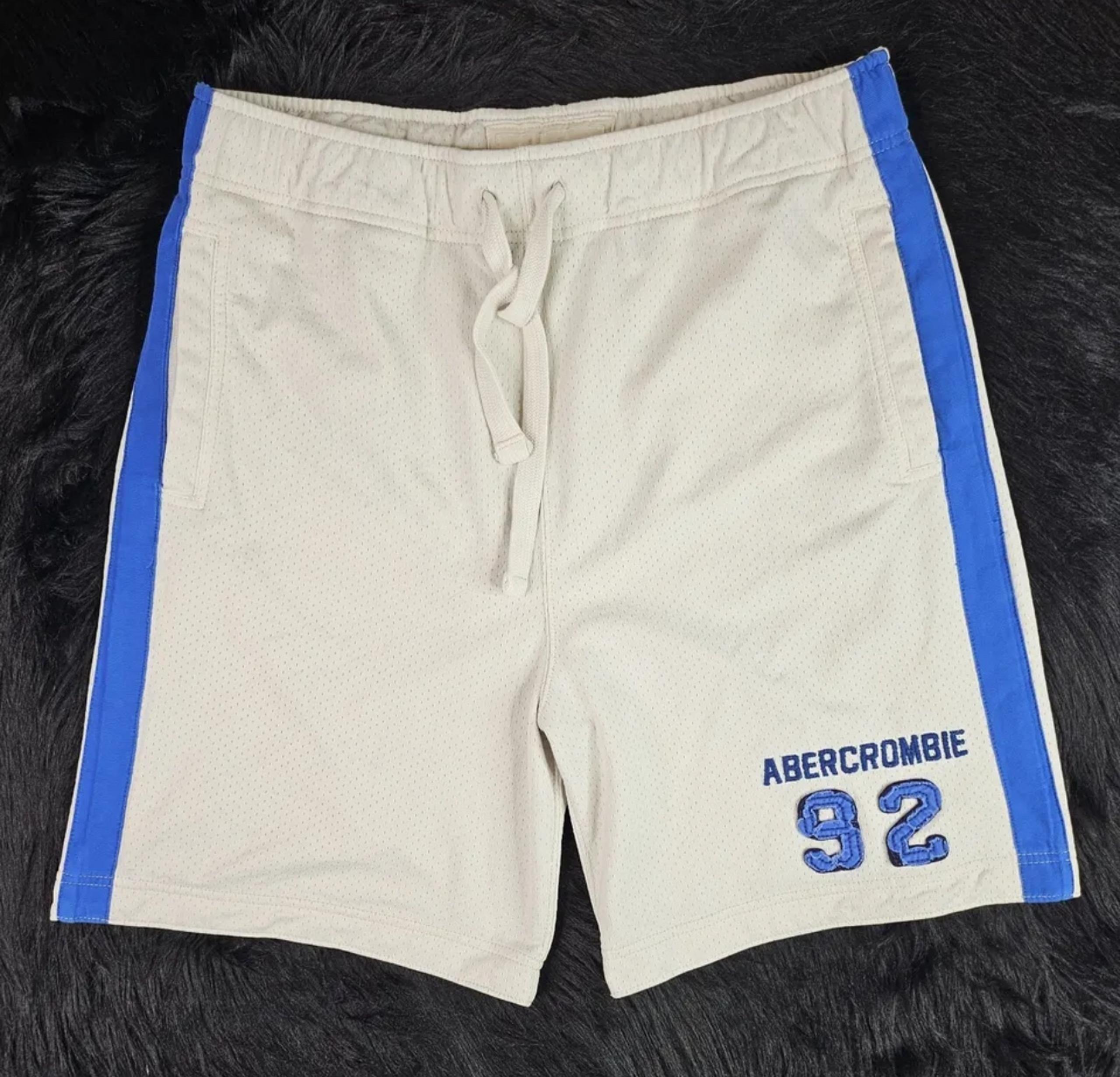 Men’s Abercrombie & Fitch #92 Vintage Shorts Mesh  Basketball
