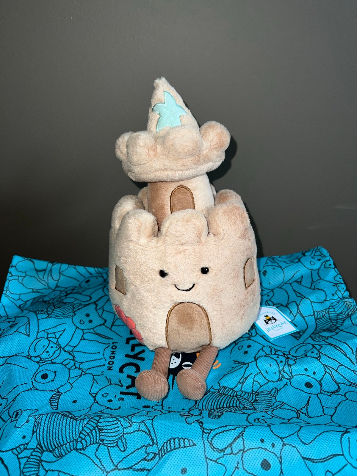 Jellycat sandcastle