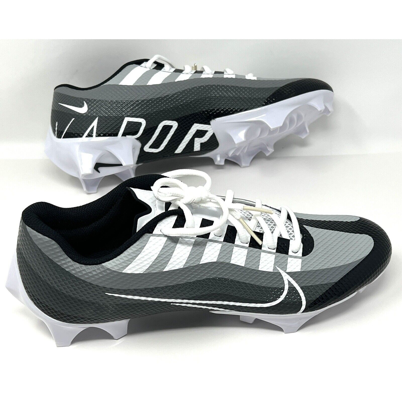 Nike Vapor Edge Speed 360 Mens Size 10.5 Smoke Grey DQ5110-001 Football Cleats