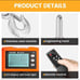 Hanging Scale with Remote Control 500Kg (1100Lbs), Industrial Heavy Duty Crane S