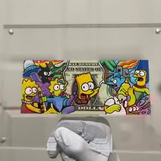 Simpsons dollar bill