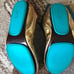 Tieks Golden Glitz Flats sz 8