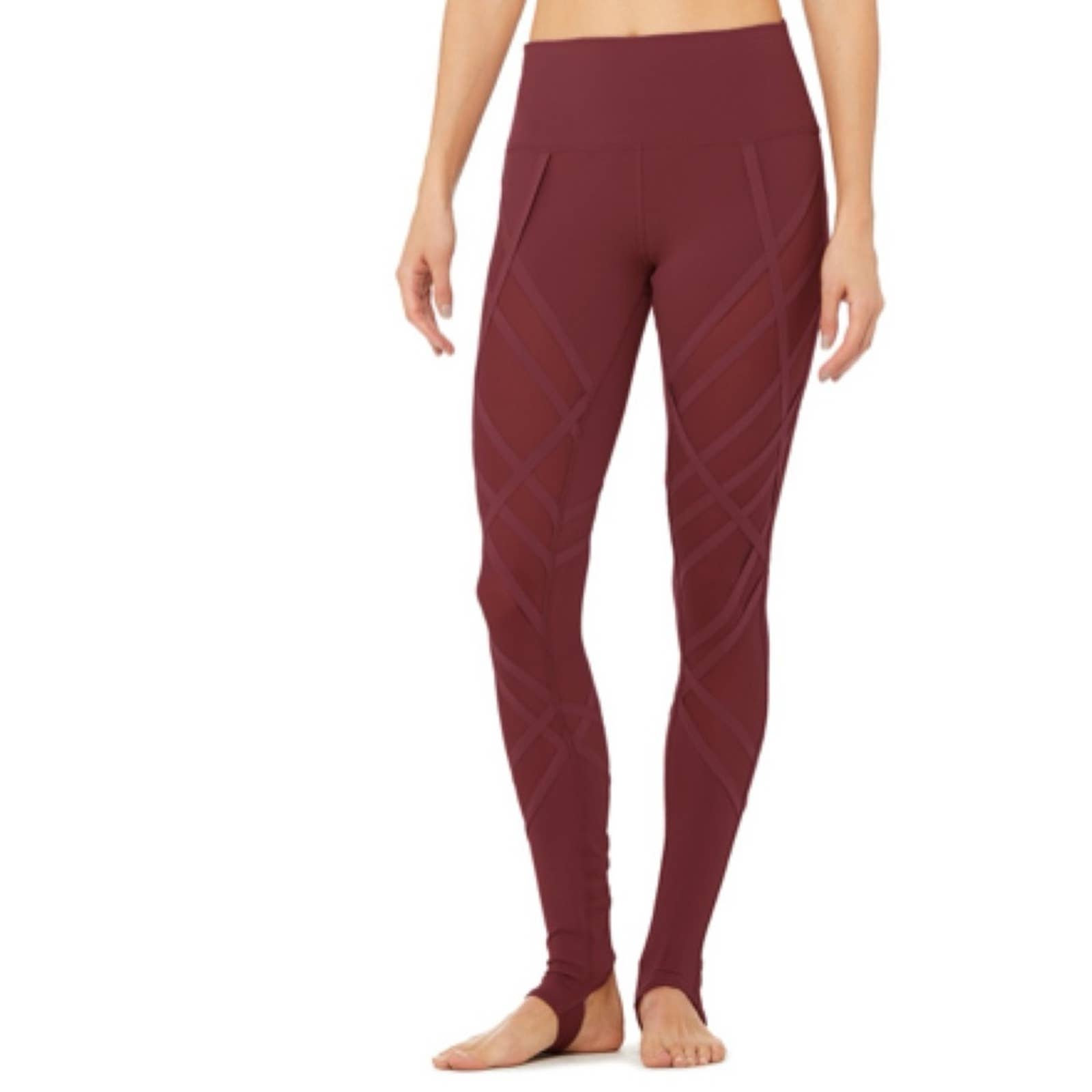 Alo High Waist wrapped stirrup legging