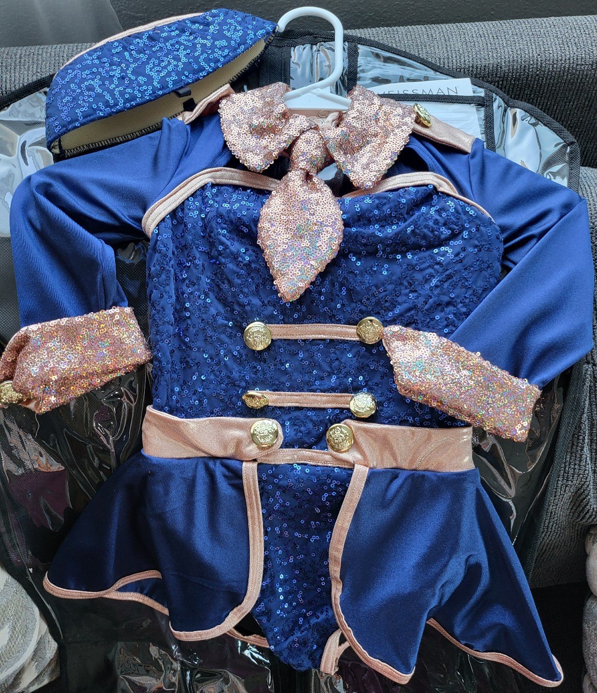 Never used performance dress with hat