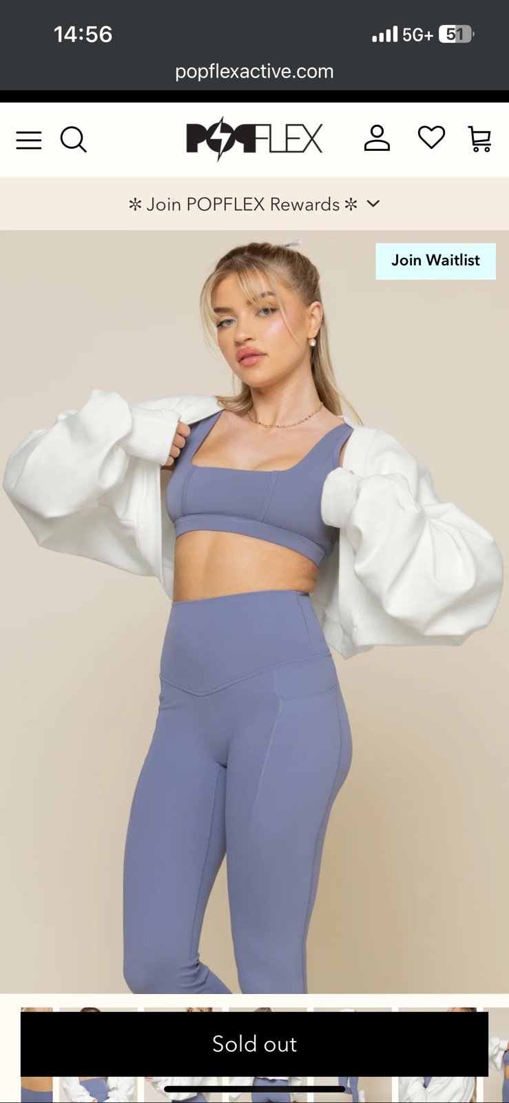 POPFLEX XXS XS Ooey Gooey Bolero