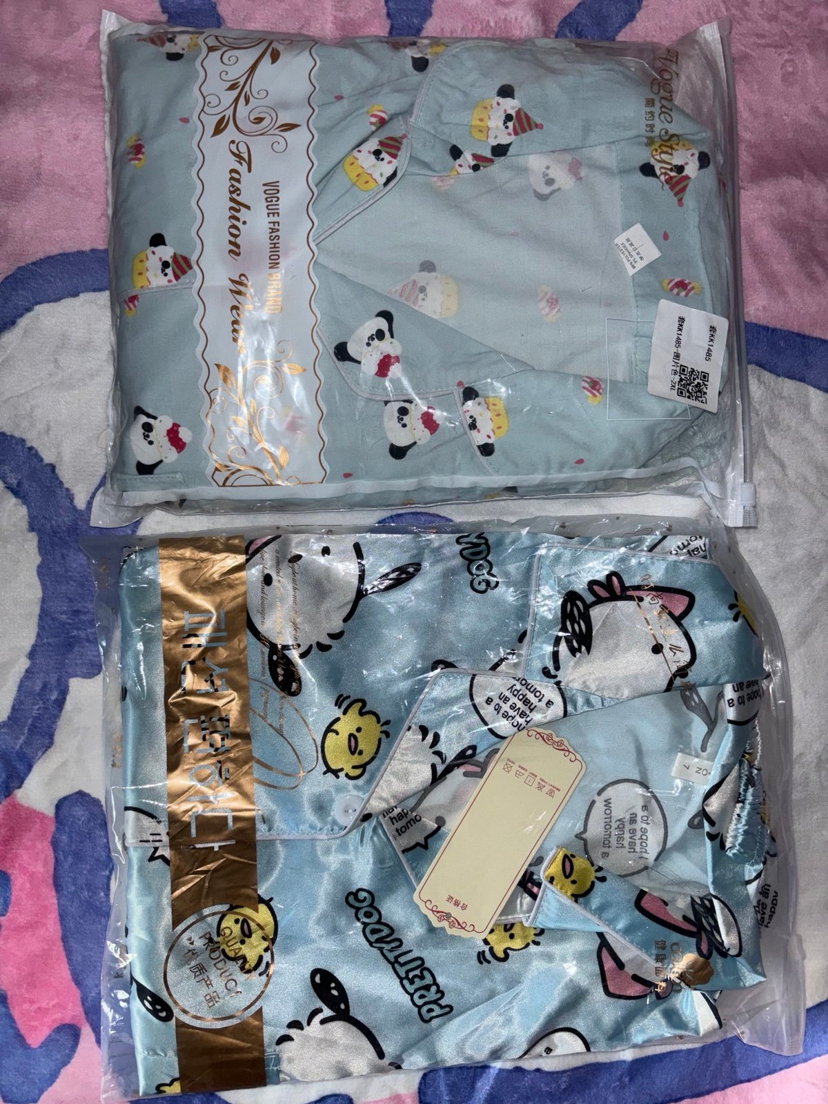 Pochacco silk pajamas