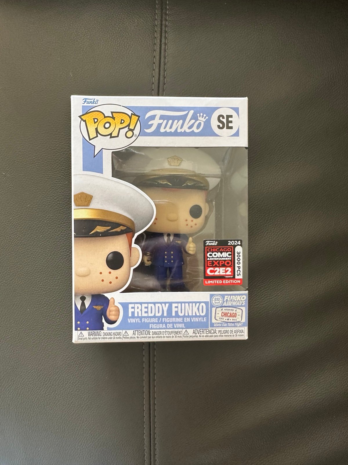 Freddy Funko - 3,000 PCS - C2E2 Con Sticker Expo Exclusive 2024 - Funko Pop!