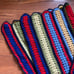 Gorgeous Handmade crochet knit giant blanket with scalloped edges