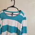 Torrid Sleep 1X French Terry Cozy Striped Lounge Sweatshirt