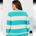 Torrid Sleep 1X French Terry Cozy Striped Lounge Sweatshirt