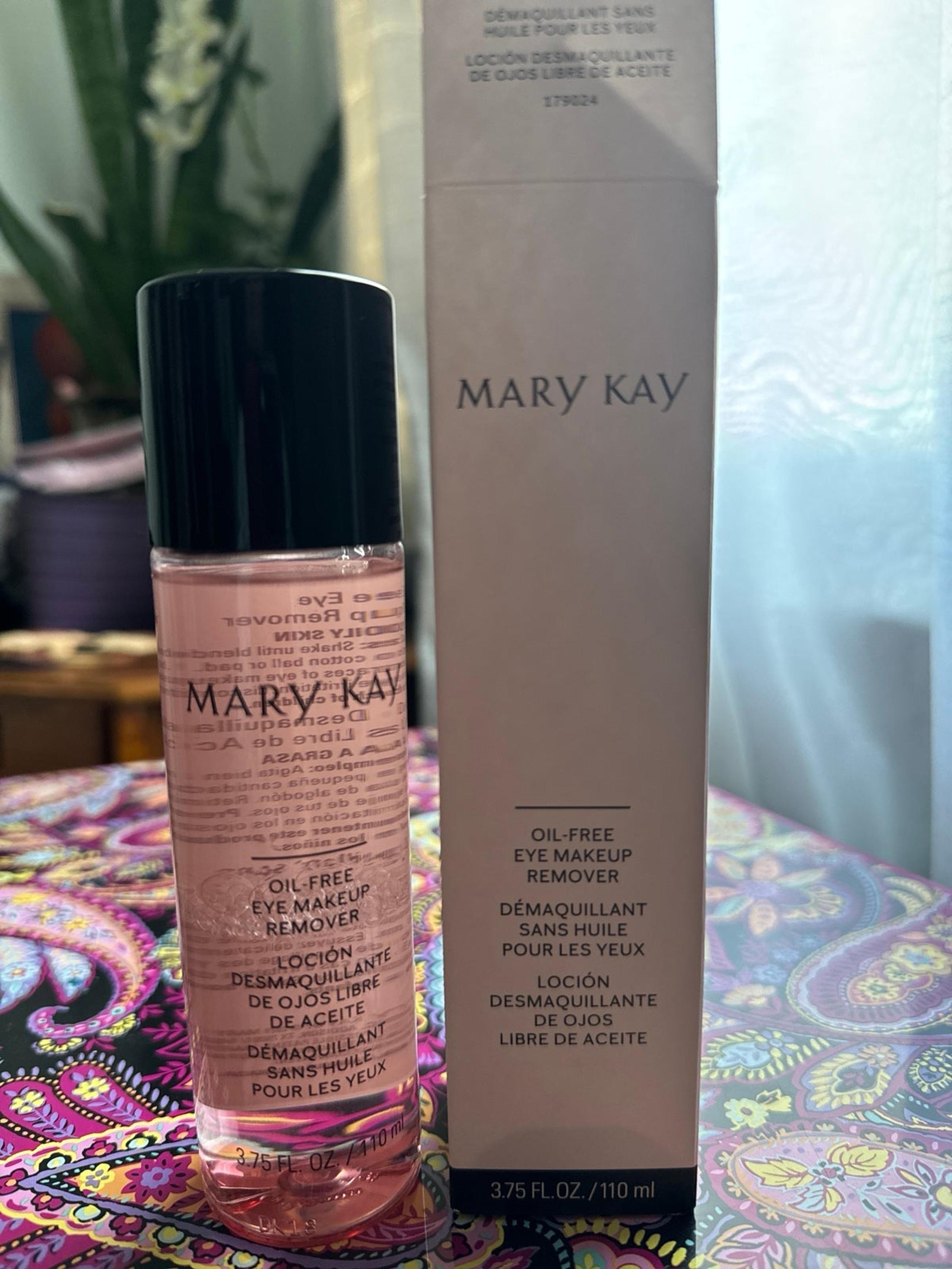 Mary Kay oil-free eye makeup remover New improved formula