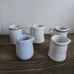 Vintage Antique Chunky Ironstone Restaurant Ware Creamers
