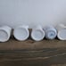 Vintage Antique Chunky Ironstone Restaurant Ware Creamers