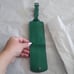 Coach C4330 Leather Luggage Tag, QB/Green