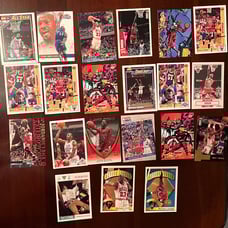 Lot#1. 22 Michael Jordan Basketball Cards