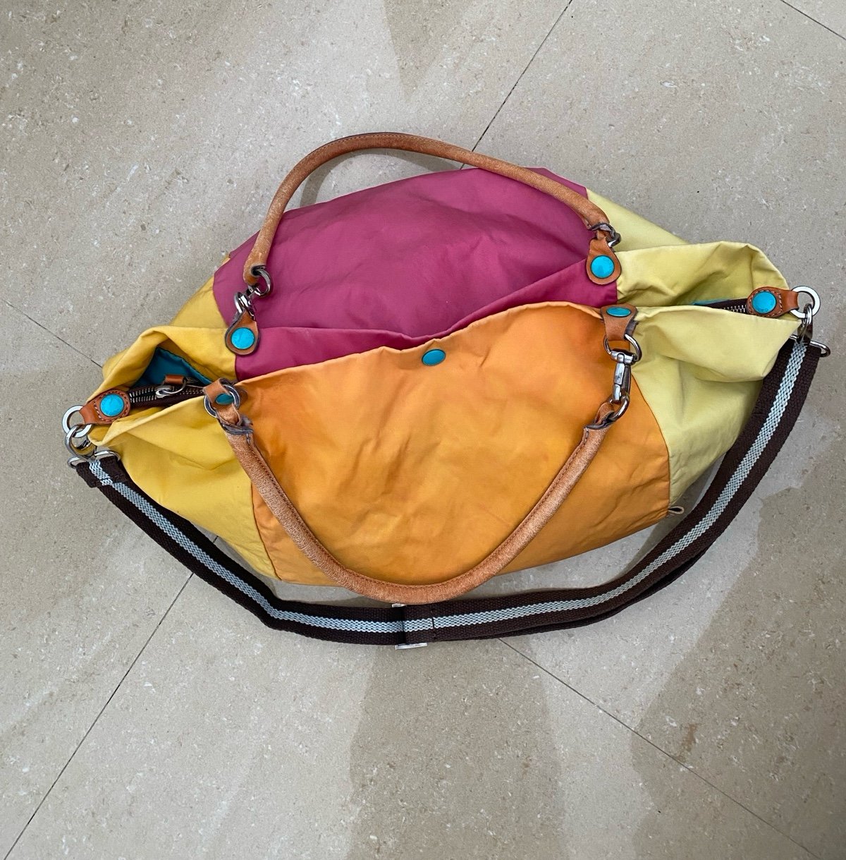 Gabs Bag tote bag with removable inner pouch and Shoulder strap