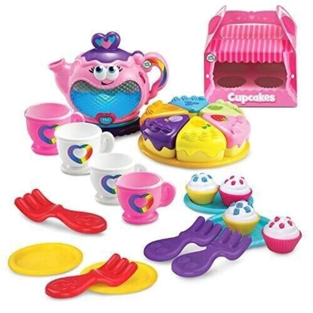 Leapfrog Musical Rainbow Tea Party Deluxe Children Educational Toy Interactive