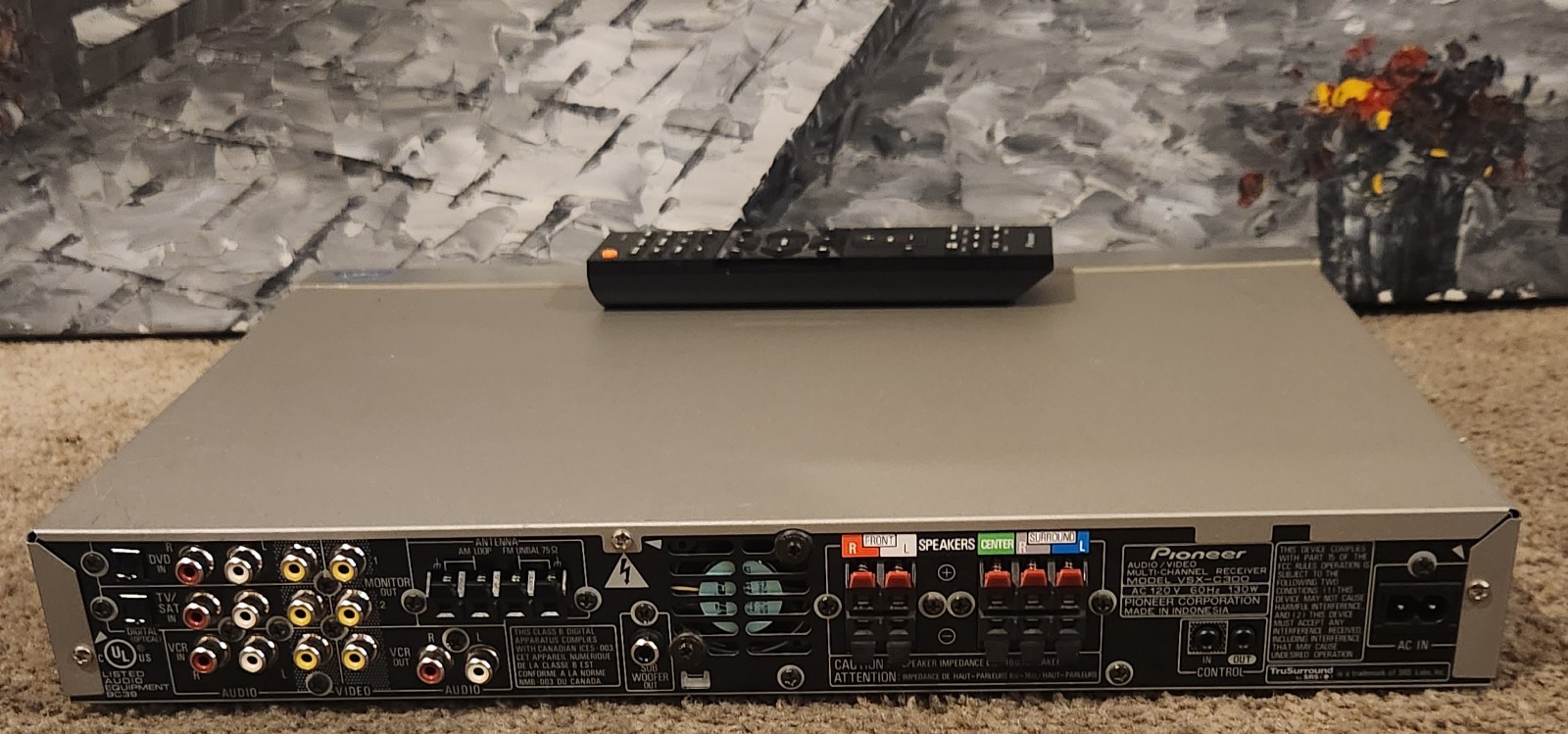Pioneer VSX-C300 AV Multi Channel Receiver Home Audio Amplifiers