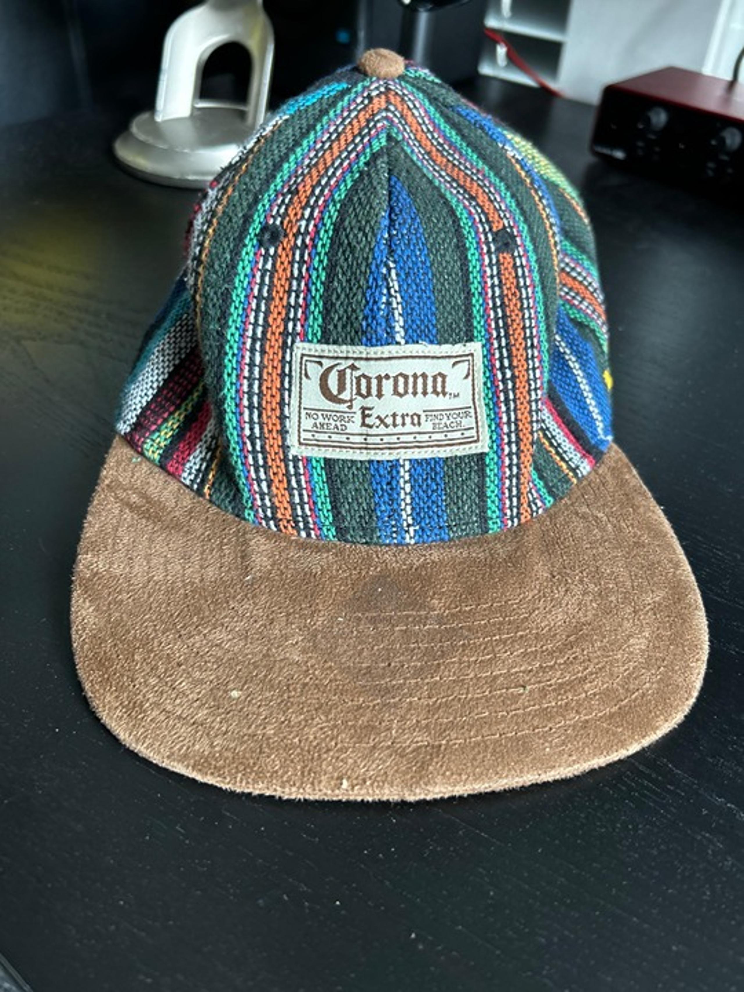 Vintage Corona Extra Beer Aztec All Over Print Adjustable