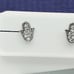 925 Sterling Silver CZ Stud Earrings for Women/Girl, US925P1014