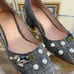 J. Crew Block- Heel Pumps In Embellished Plaid Black/White K0008 228