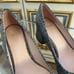 J. Crew Block- Heel Pumps In Embellished Plaid Black/White K0008 228