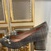 J. Crew Block- Heel Pumps In Embellished Plaid Black/White K0008 228