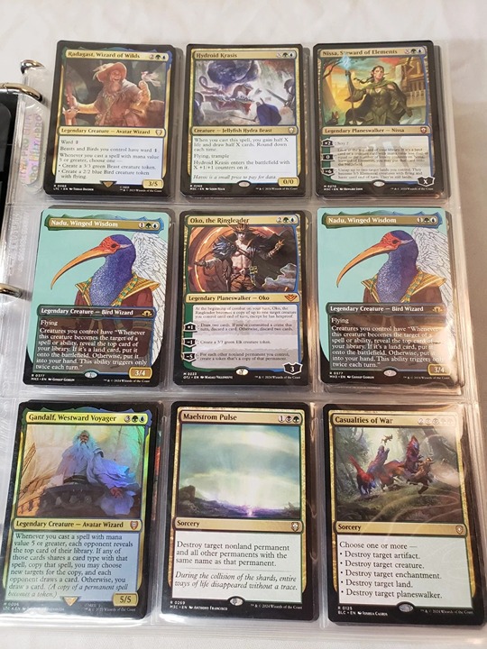 1000 MTG Magic the Gathering rares - Near Mint and Unsearched