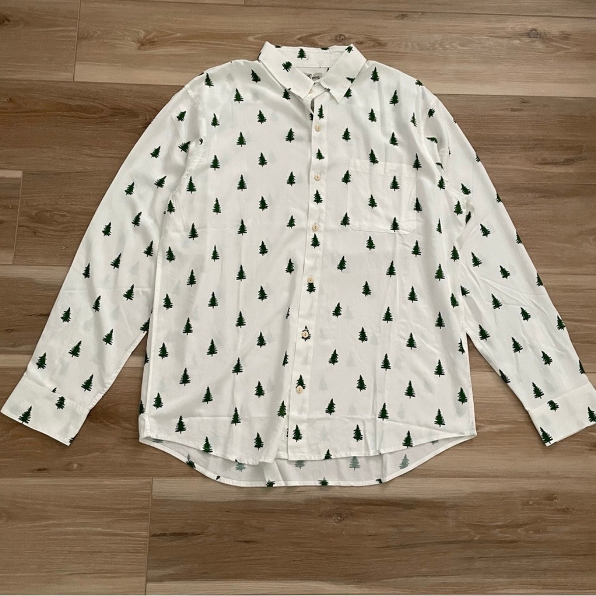 Kenny Flowers The Pine Time Long Sleeve Button Down Shirt XXL