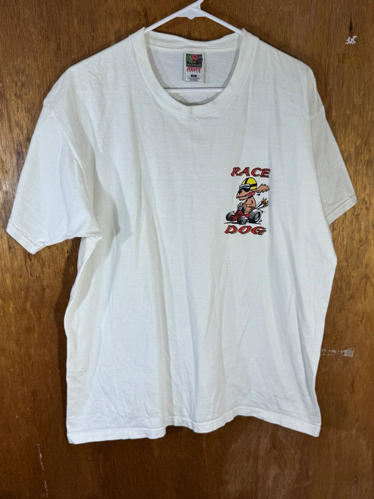 Vintage Race Dog Top Ten Things To Do At A Race List Funny Humor Shirt XL